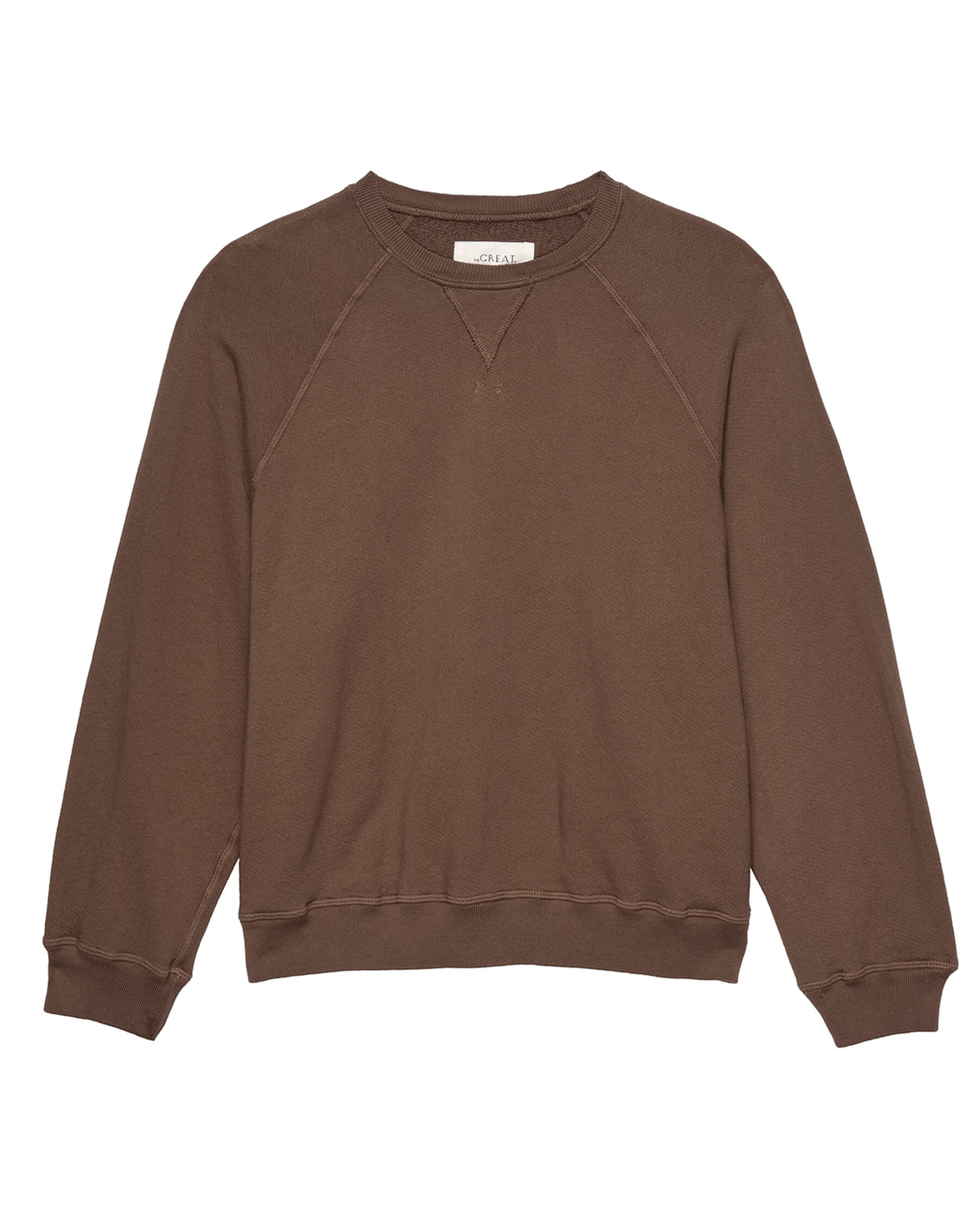 The Slouch Sweatshirt. Solid -- Hickory