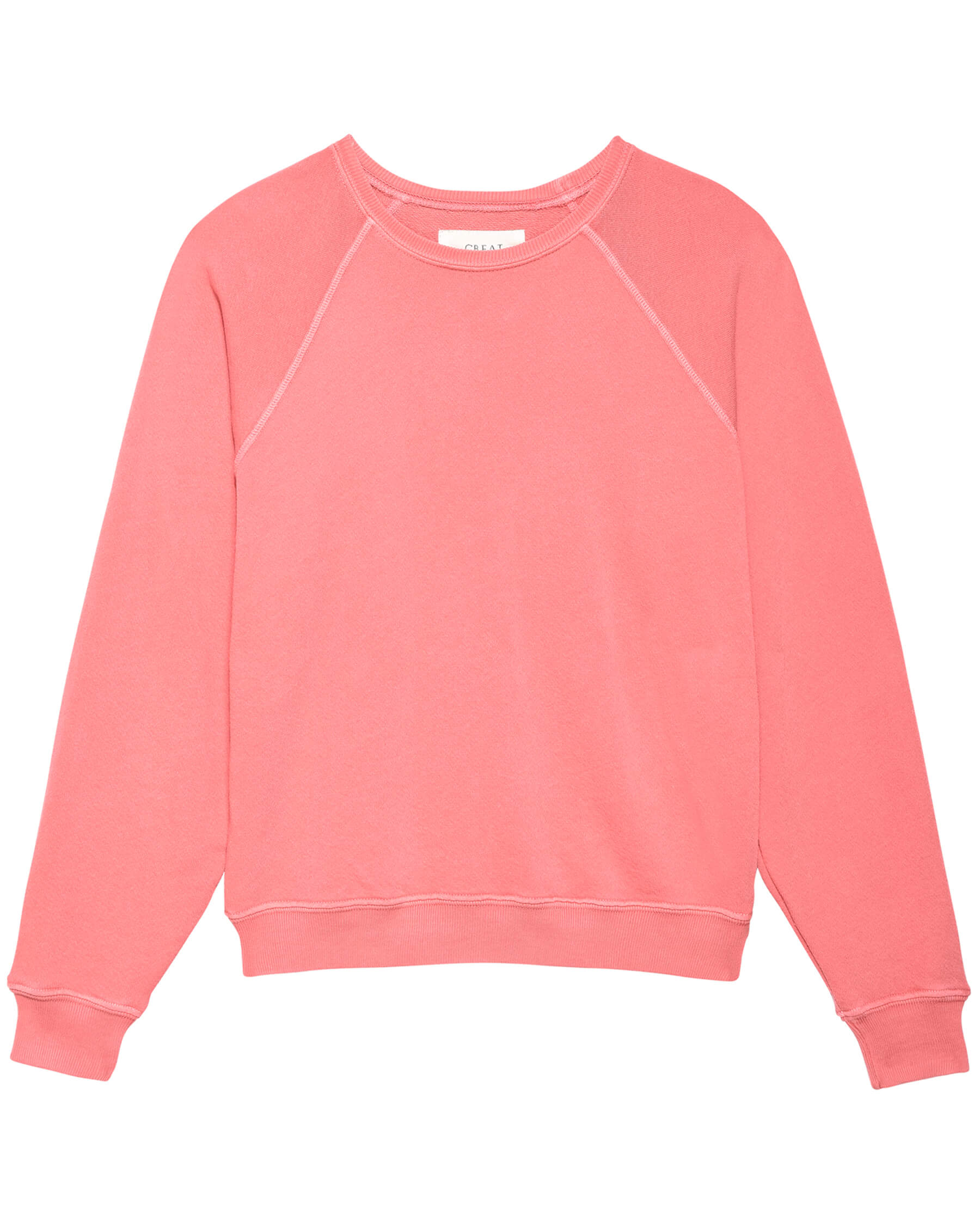 The Shrunken Sweatshirt. Solid -- Pomelo