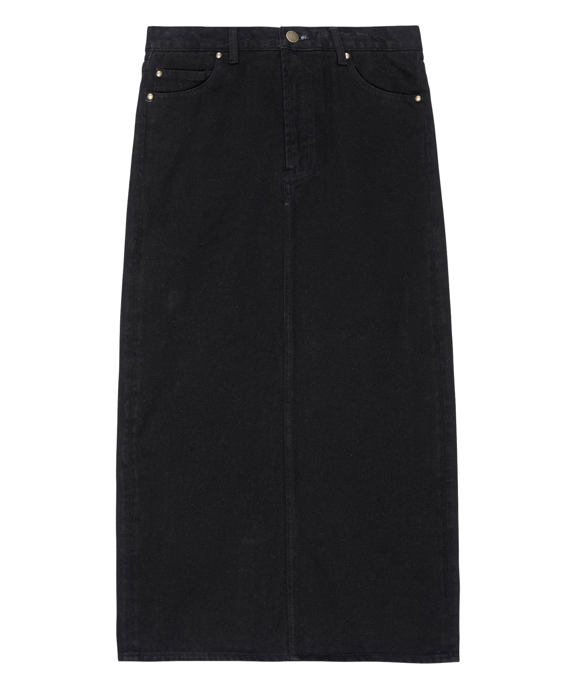 The Column Skirt. -- Black SKIRTS THE GREAT. FALL 24 D1