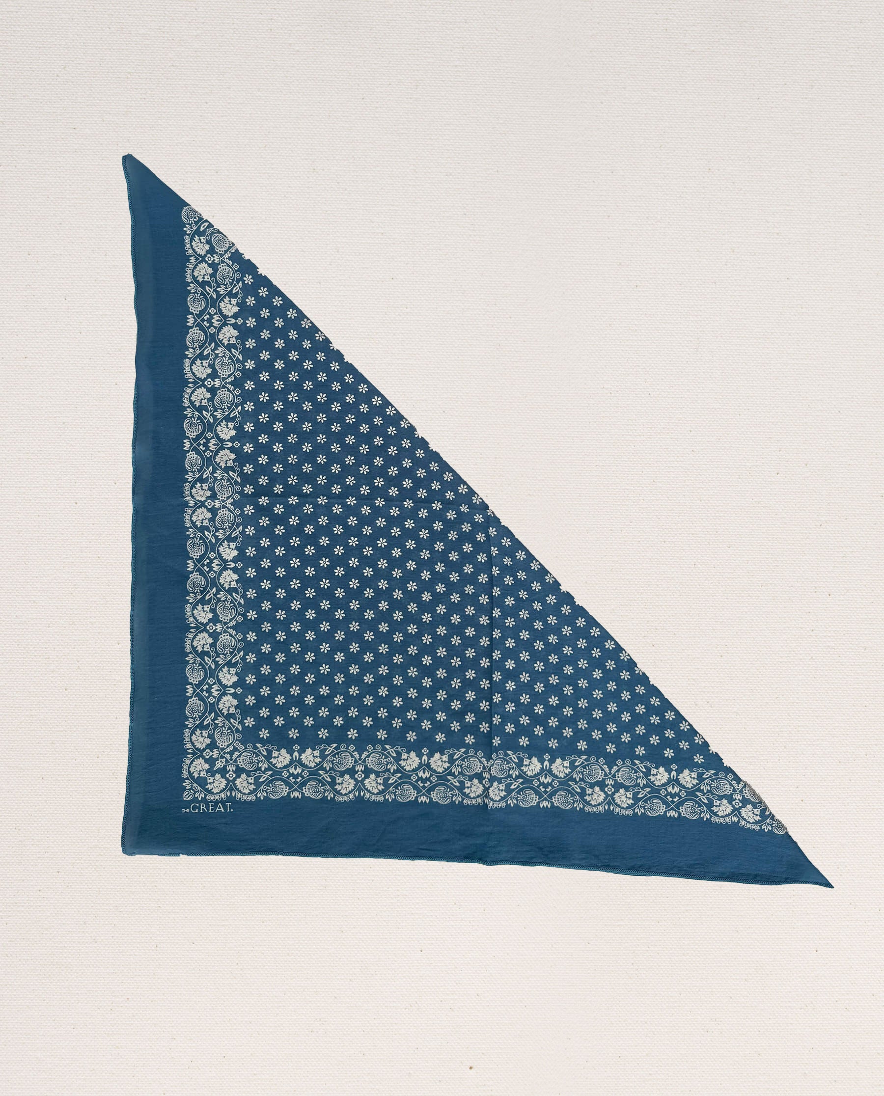 The Bandana. -- Small -- Dusty Blue BANDANAS THE GREAT. SP24 D2