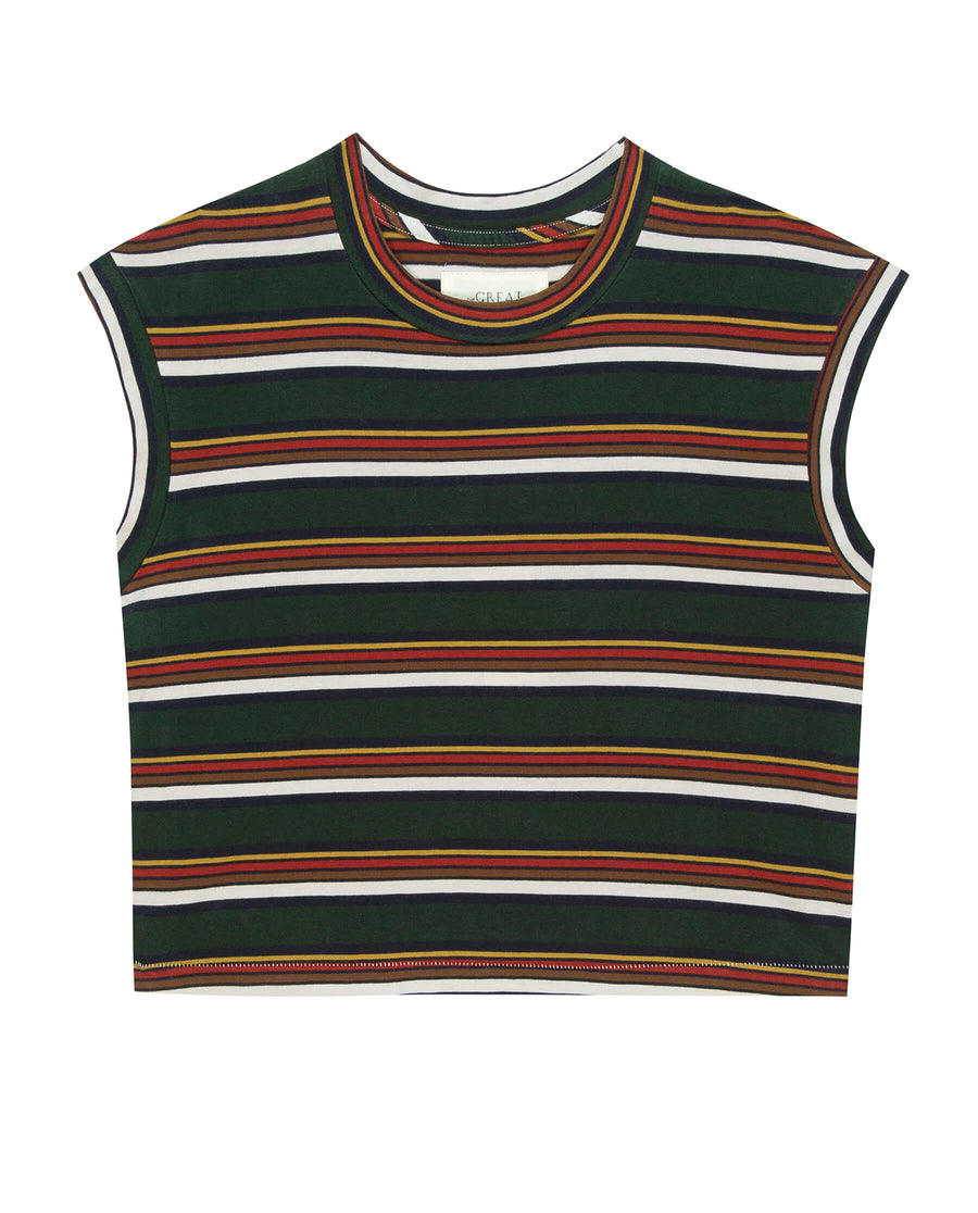 The Square Tee. -- Boardwalk Stripe TEES THE GREAT. SU24 SALE