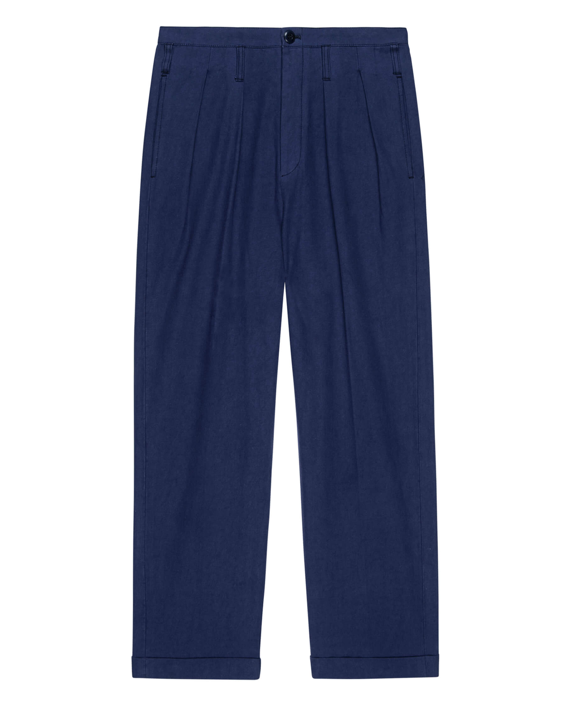 The Tour Trouser. -- French Blue TWILL BOTTOM THE GREAT. SU24