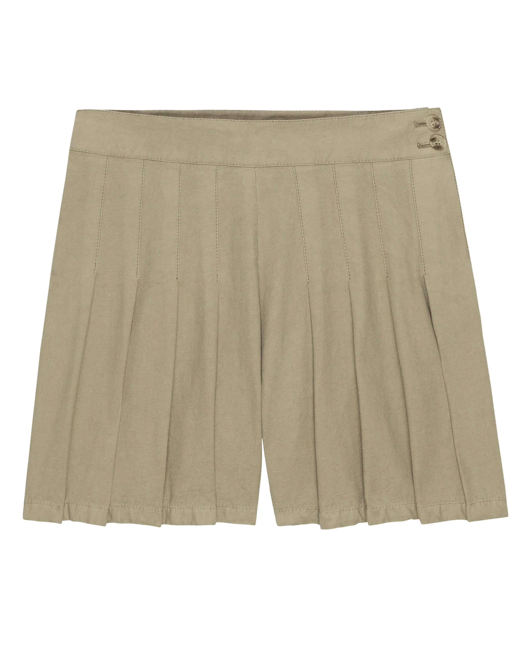 The Pleated Short. -- Brush SHORTS THE GREAT. SU24