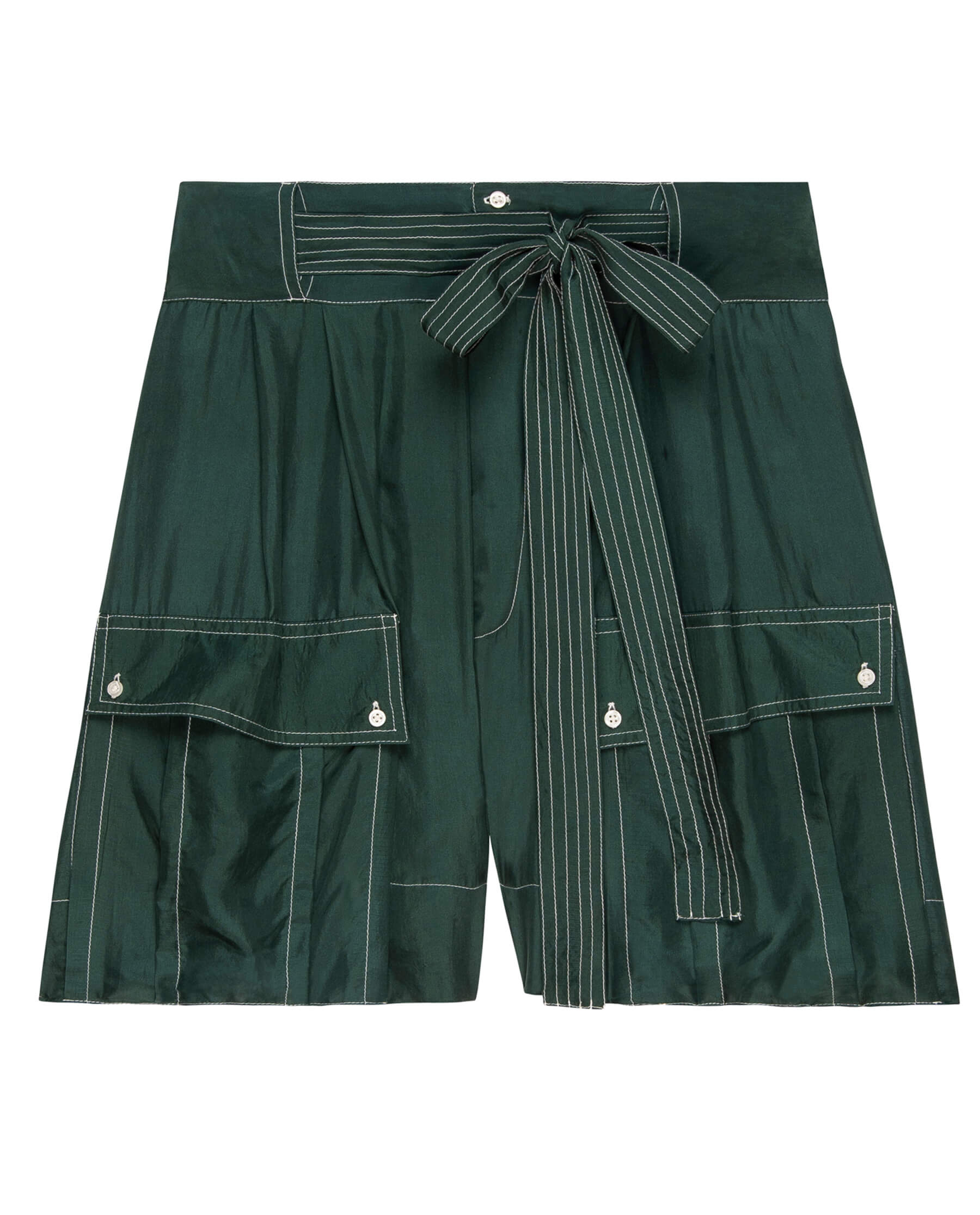 The Cargo Shorts. -- Deep Sea Green SHORTS THE GREAT. SU24