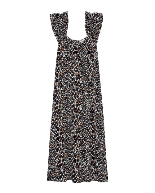 black tea dress Mae Dress in Liquorice Black