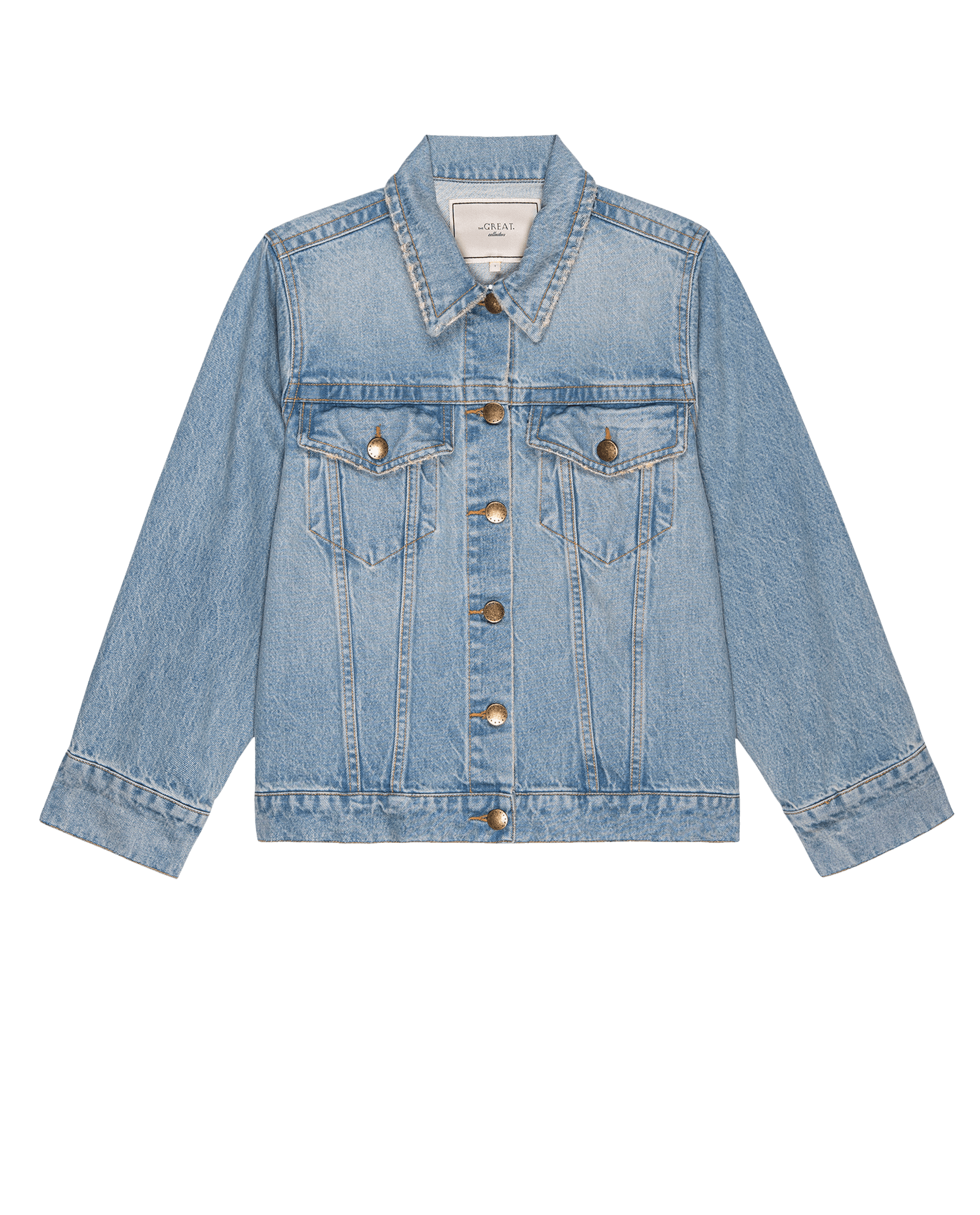 The Slouchy Jean Jacket. -- Great Plains Wash JACKET THE GREAT. FALL 24 COLLECTORS