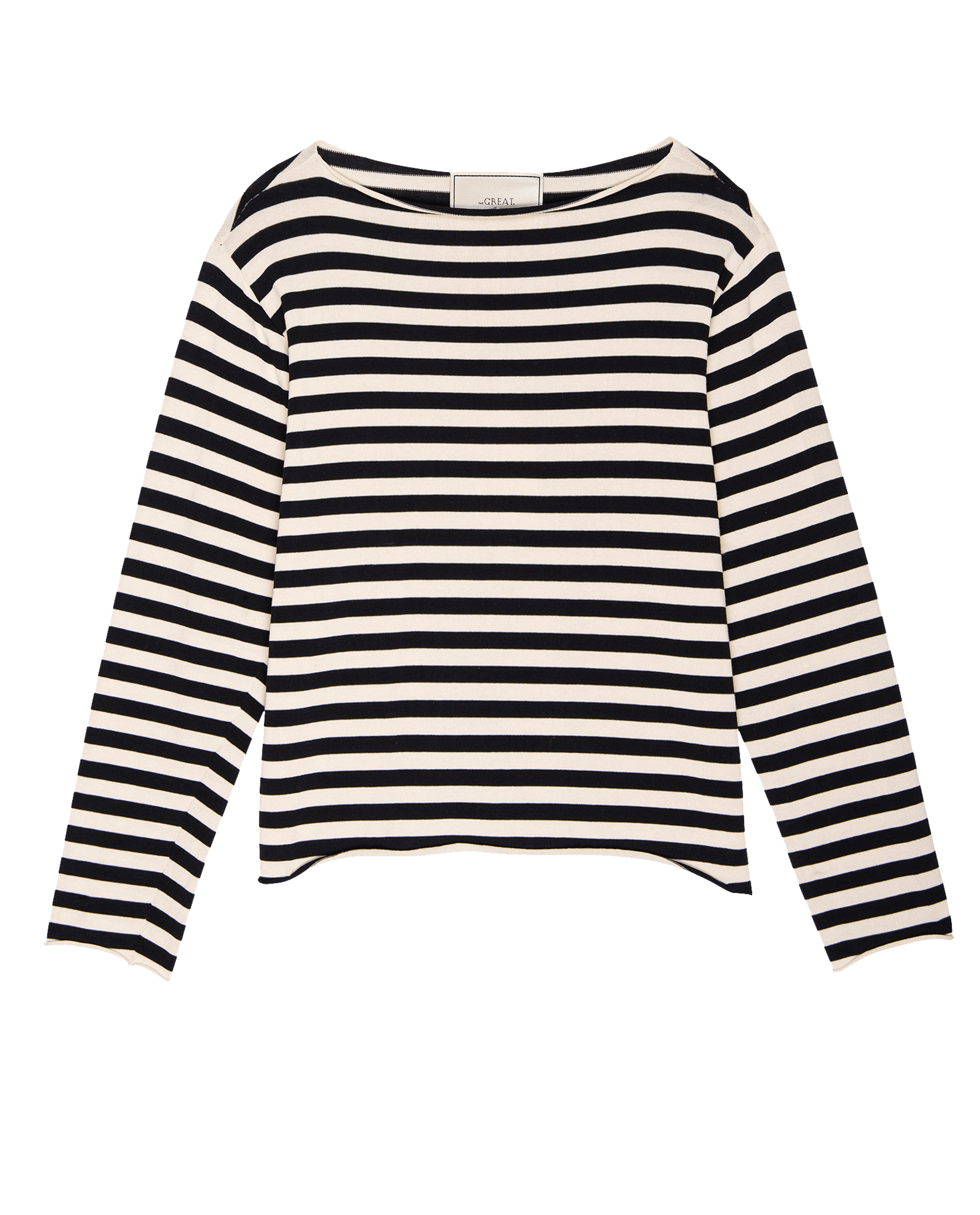 The Sailor Sweater. -- Black Stripe SWEATERS THE GREAT. FALL 24 COLLECTORS