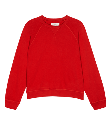 The Slouch Sweatshirt. Solid -- Campfire SWEATSHIRTS THE GREAT. FALL 24 KNITS