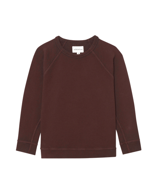 The Little College Sweatshirt. Solid -- Driftwood