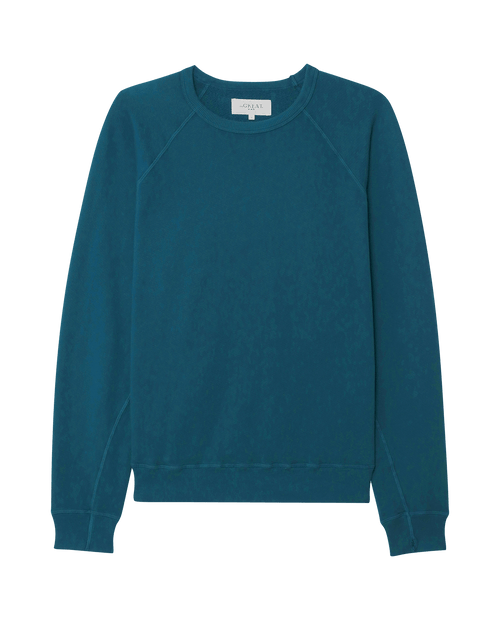 The Men's College Sweatshirt. Solid -- Dark Slate