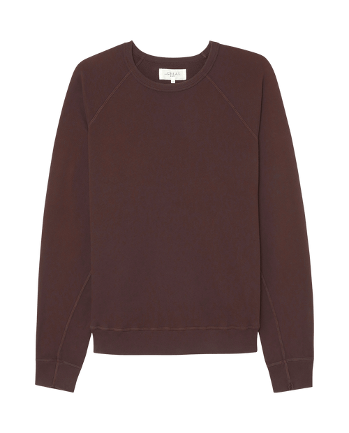 The Men's College Sweatshirt. Solid -- Driftwood