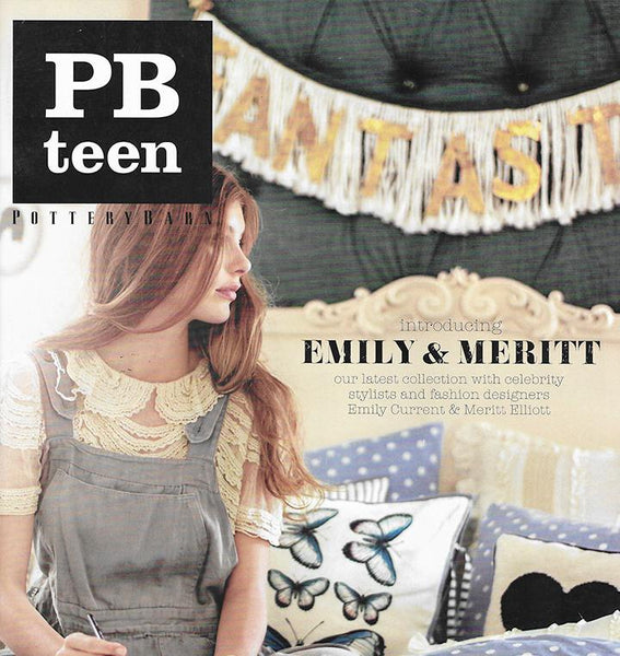 POTTERY BARN KIDS UNVEILS IMAGINATIVE NEW COLLECTION WITH FASHION DUO EMILY  CURRENT AND MERITT ELLIOTT