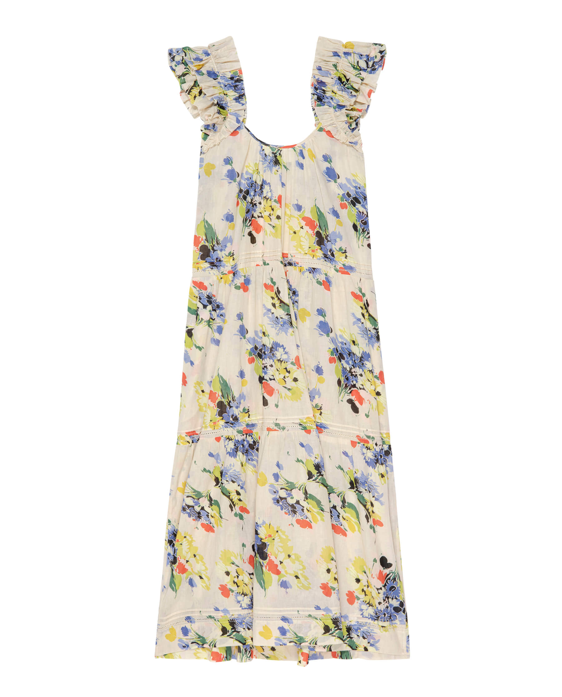 The Dove Dress. -- Bright Grove Floral