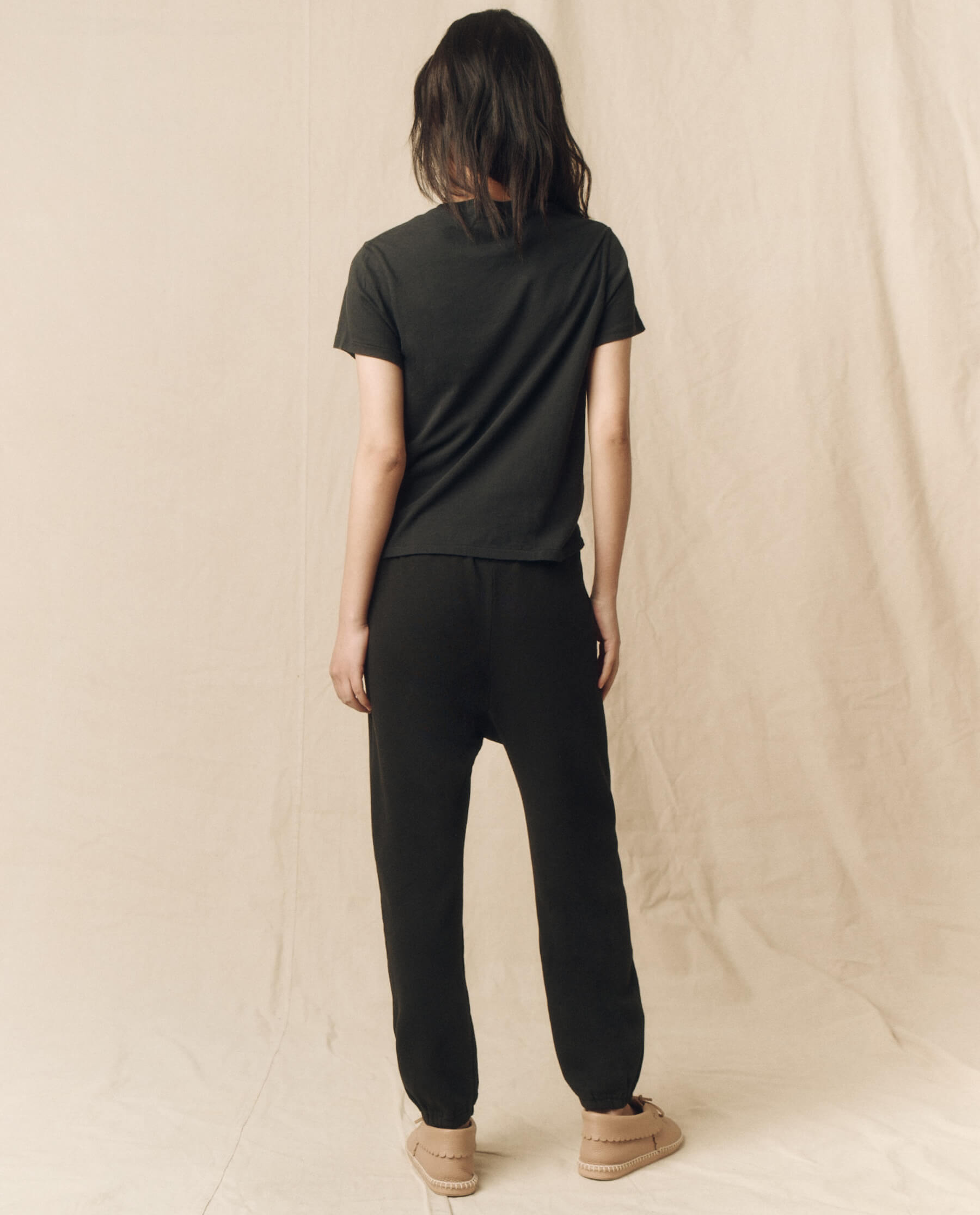 The Little Tee. Solid -- Almost Black