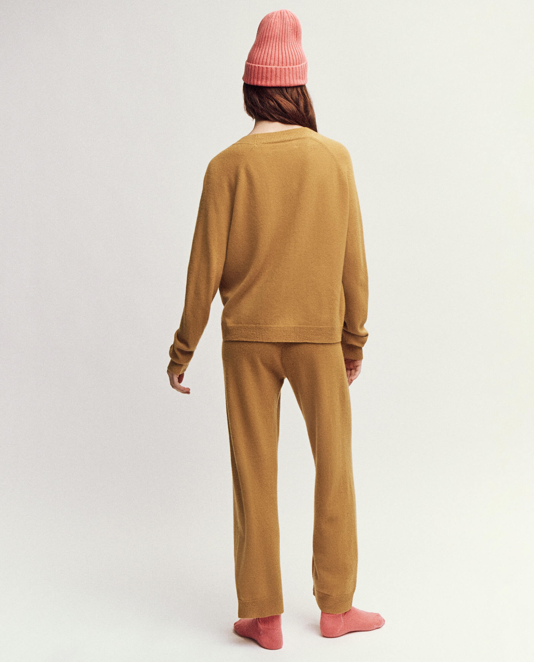The Lantern Pant. -- Marigold BOTTOMS THE GREAT. HOL 22 D2 CASHMERE