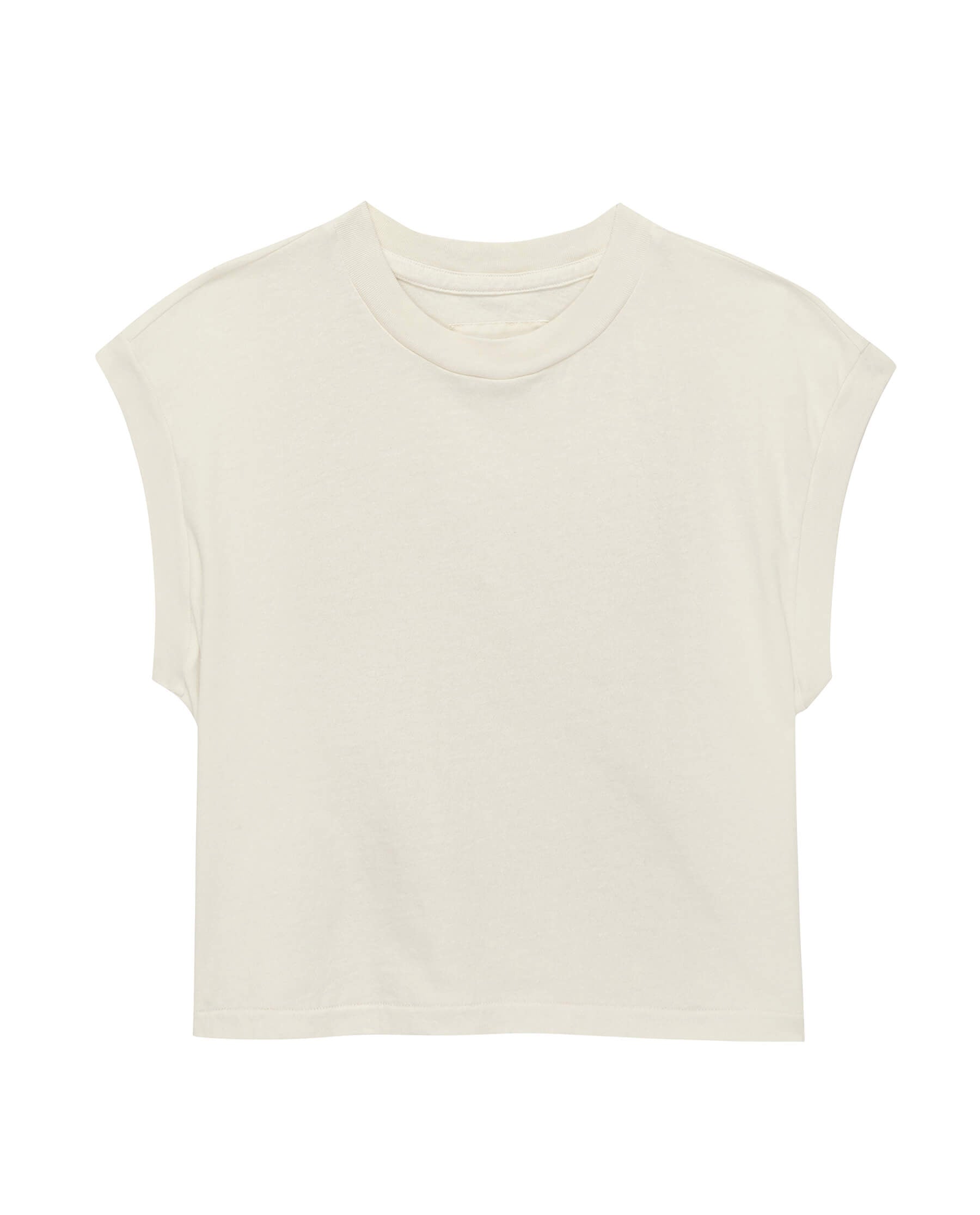 The Square Tee. -- Washed White