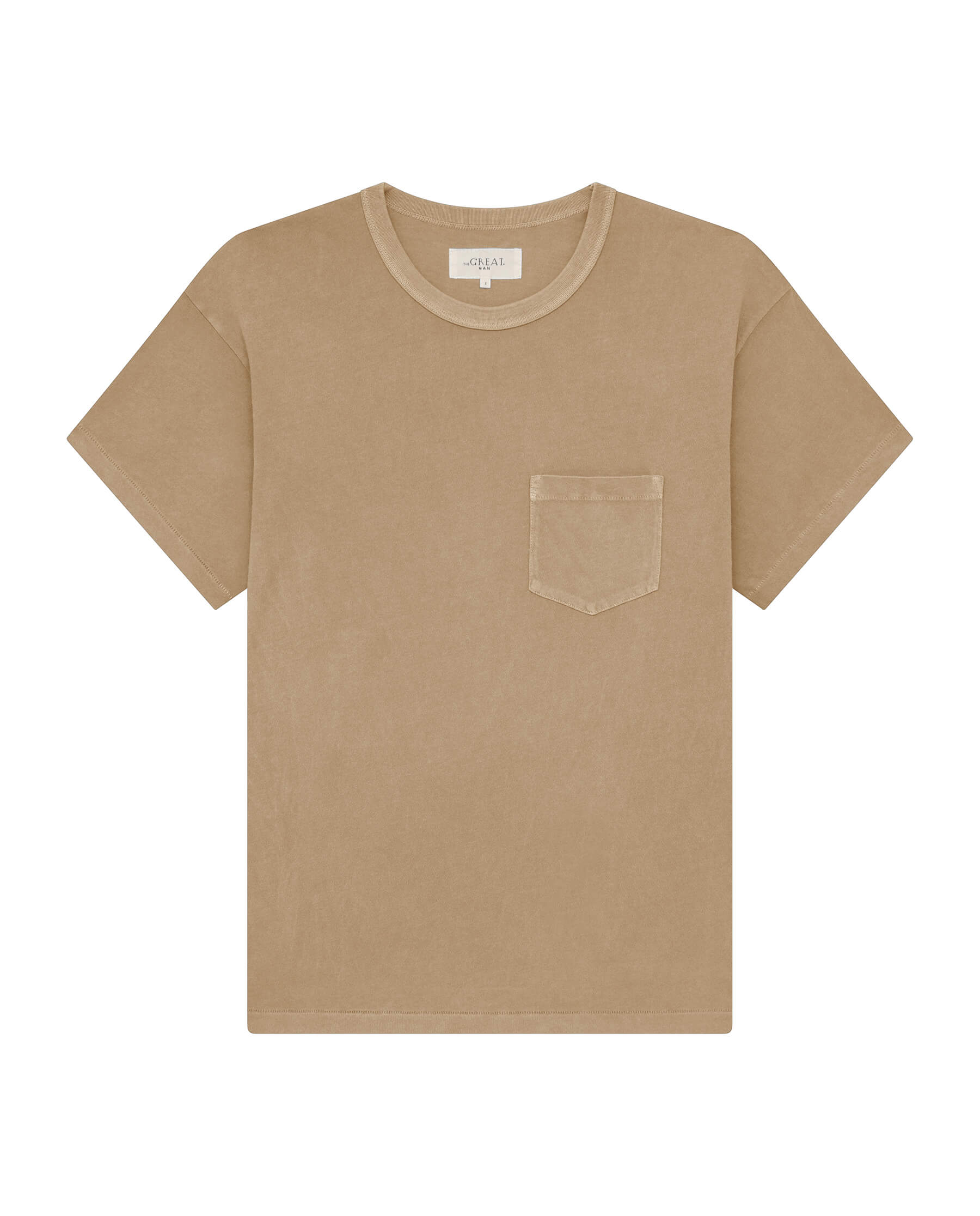 The Men's Pocket Tee. -- Fawn
