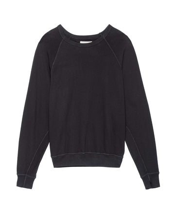 The Men s College Sweatshirt. ALMOST BLACK The Great