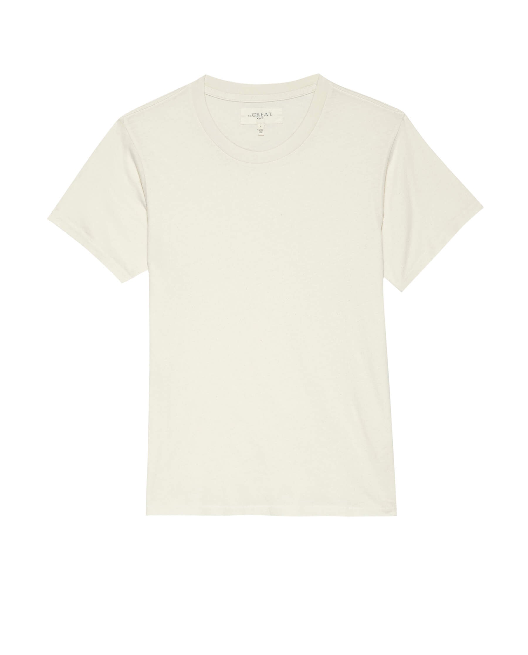 The Men's Slim Tee. -- Washed White