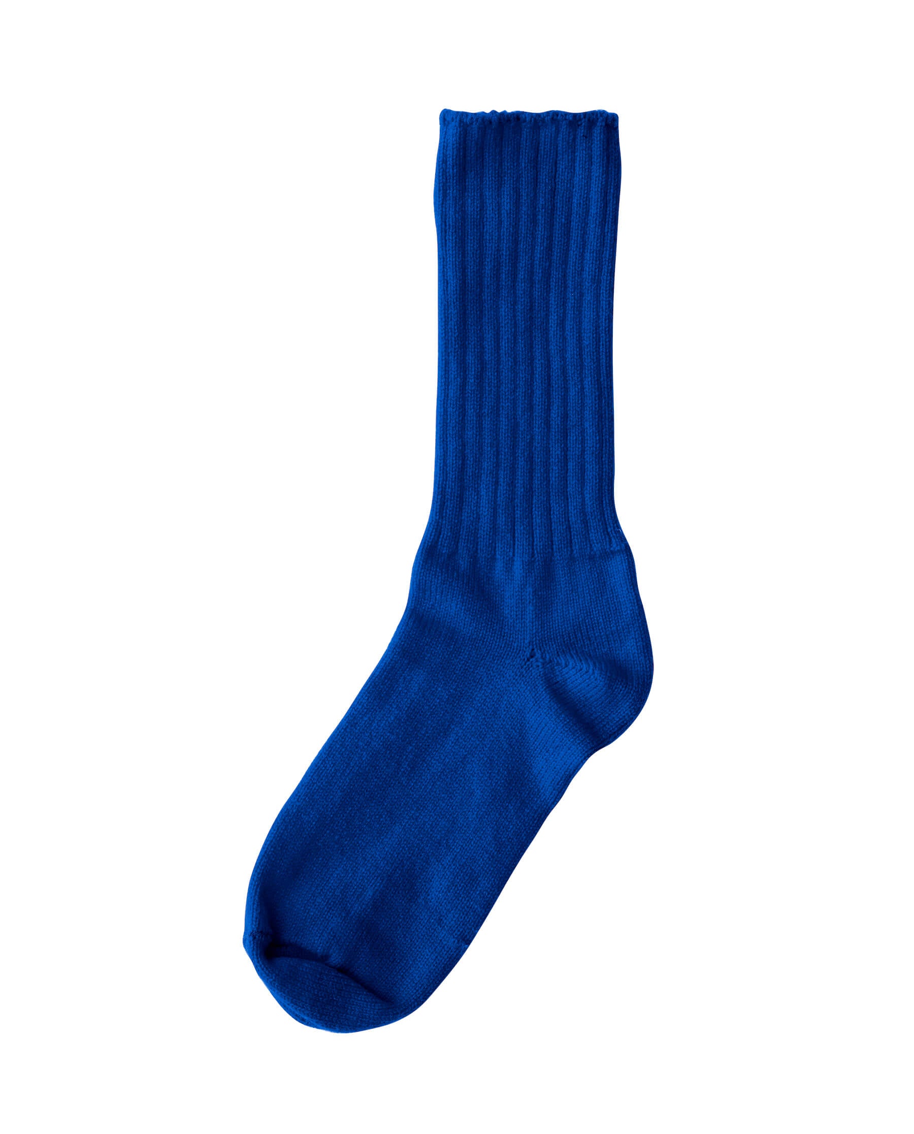 The Cashmere Sock. -- Bright Blue