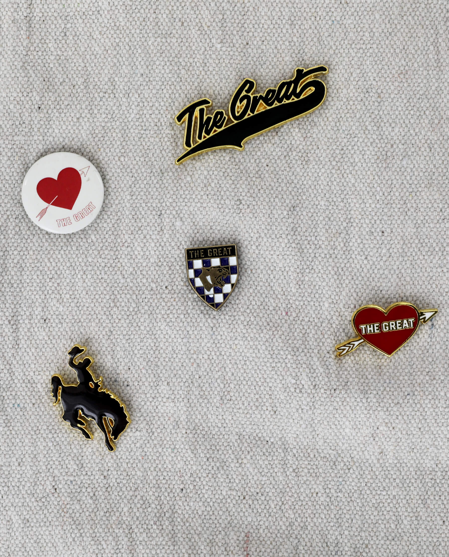 The Great Five Pack Enamel Pins. -- Multi Pack – The Great.