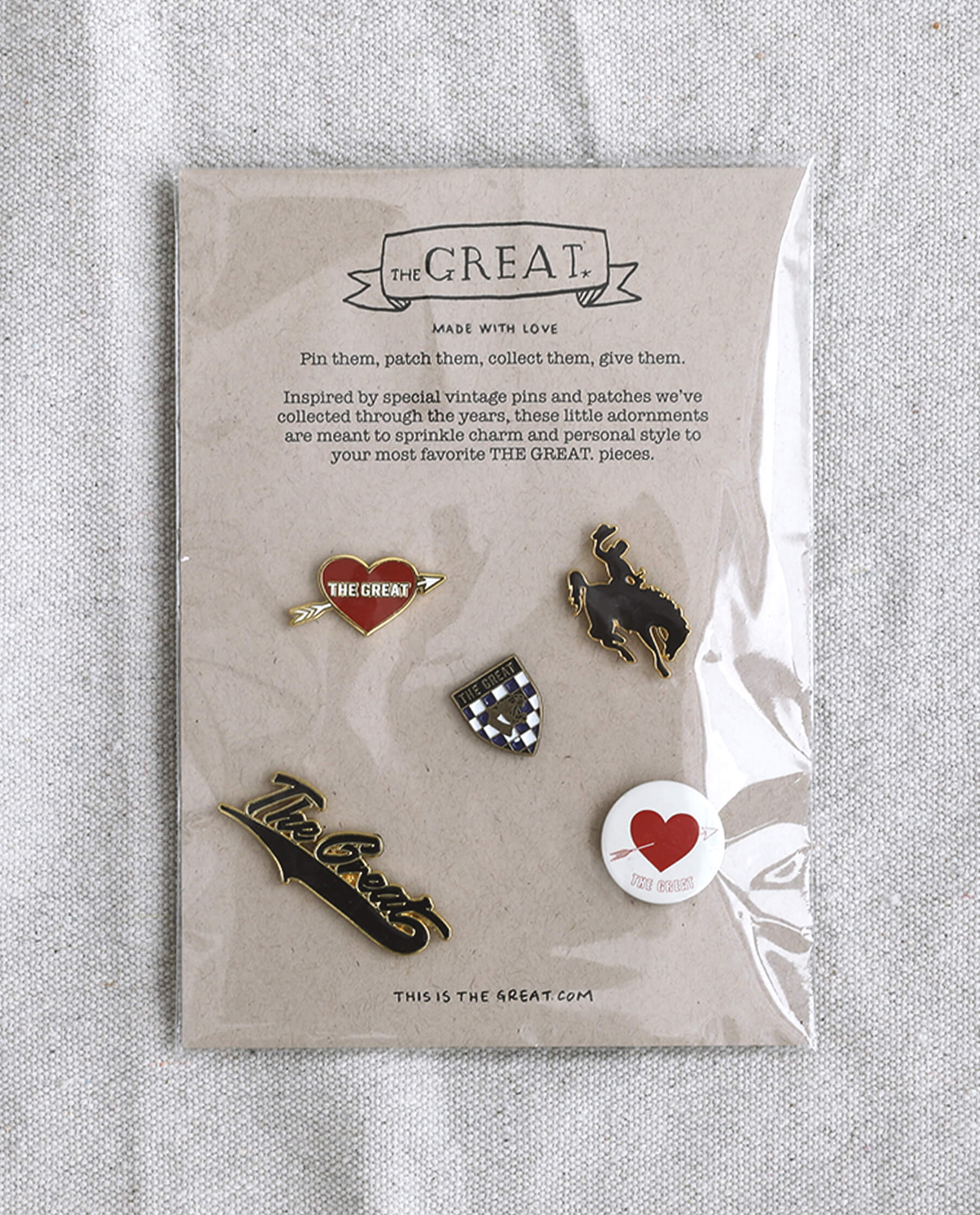 The Great Five Pack Enamel Pins. -- Multi Pack – The Great.