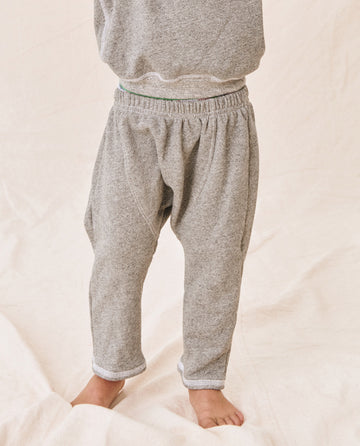 The Little Gym Pant. -- Varsity Grey SWEATPANTS THE GREAT. FALL21 D2 LITTLE SALE
