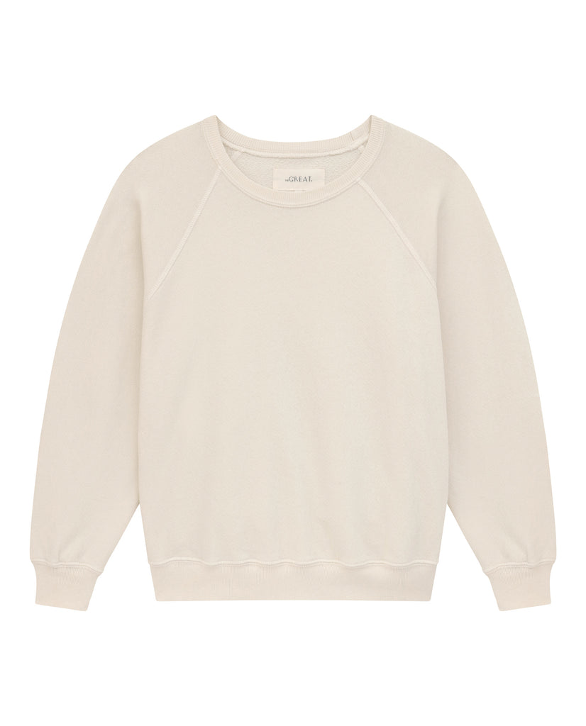 The Shrunken Sweatshirt. -- WASHED WHITE – The Great.